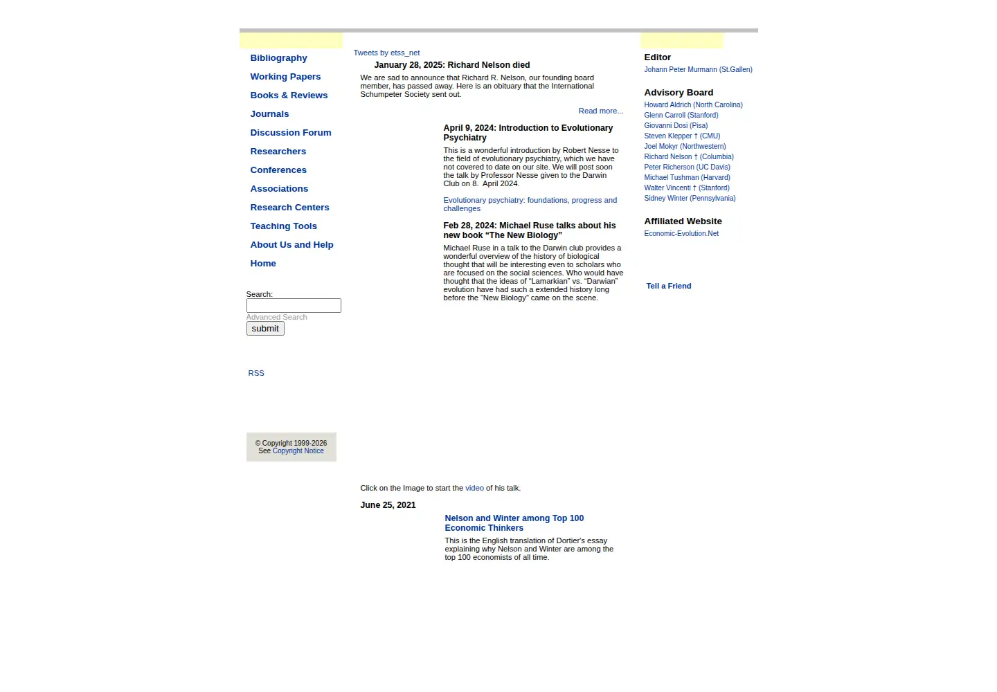 Screenshot of etss.net