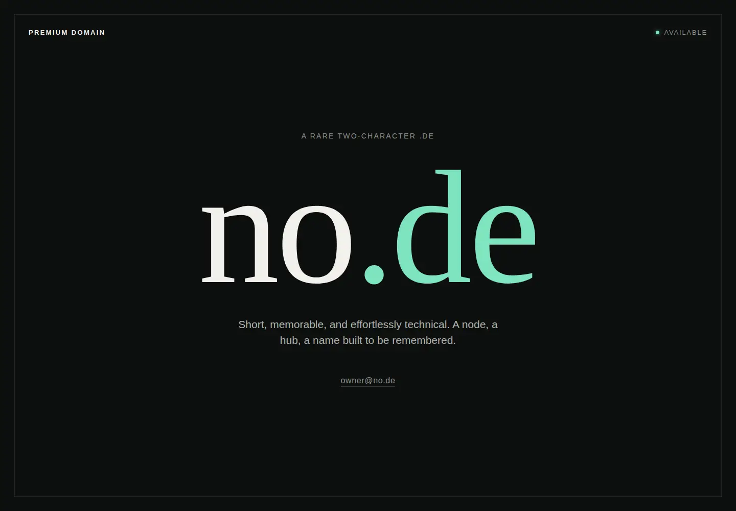 Screenshot of no.de