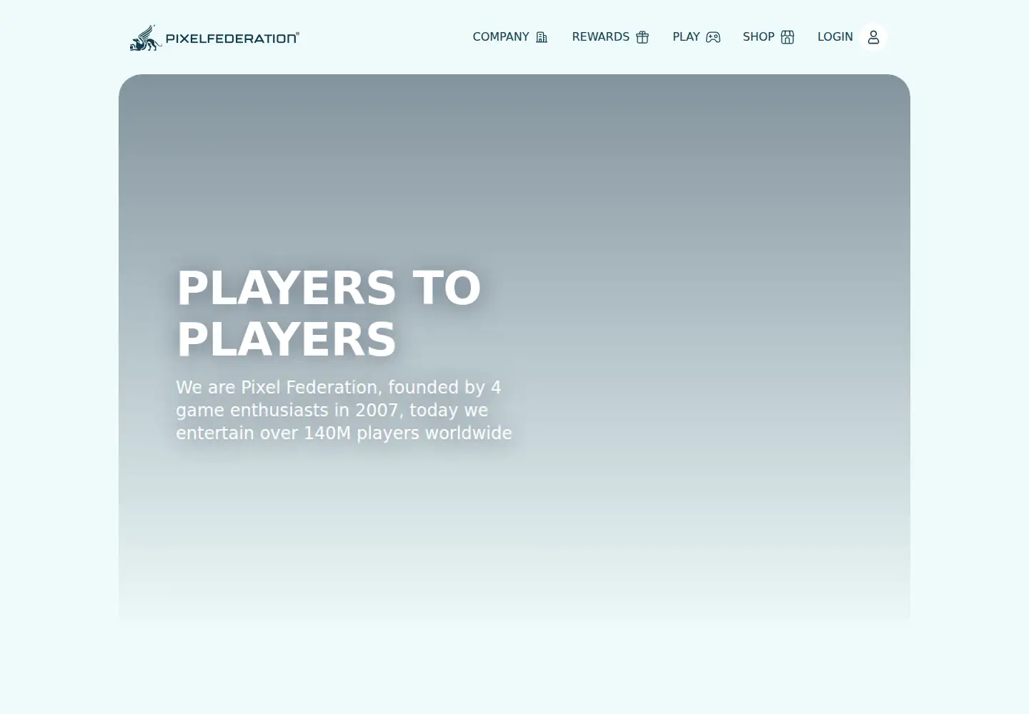 Screenshot of pixelfederation.com