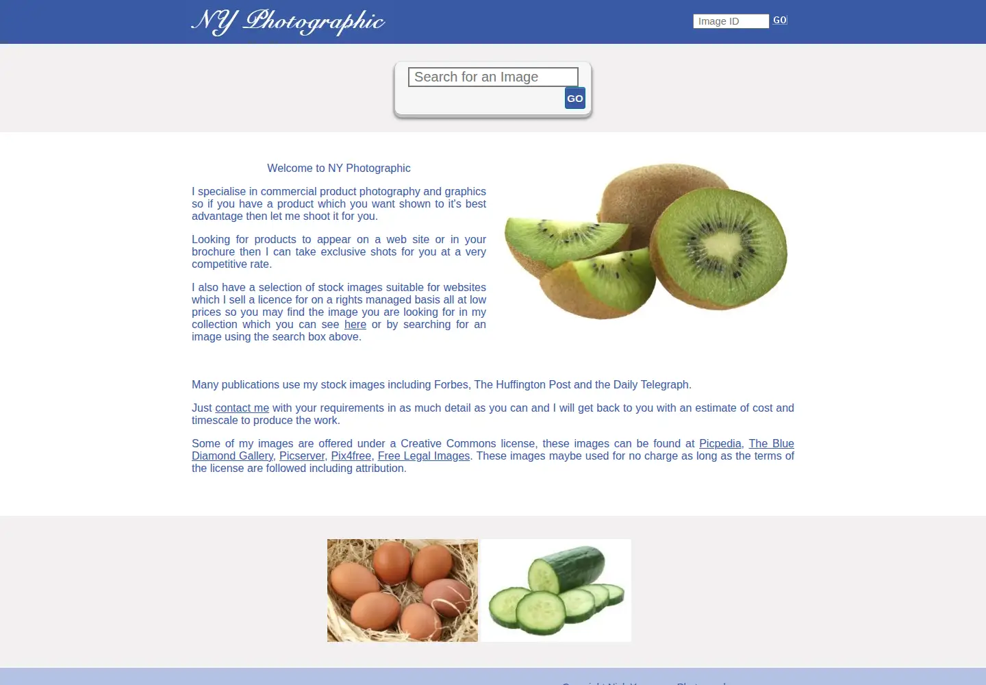 Screenshot of nyphotographic.com
