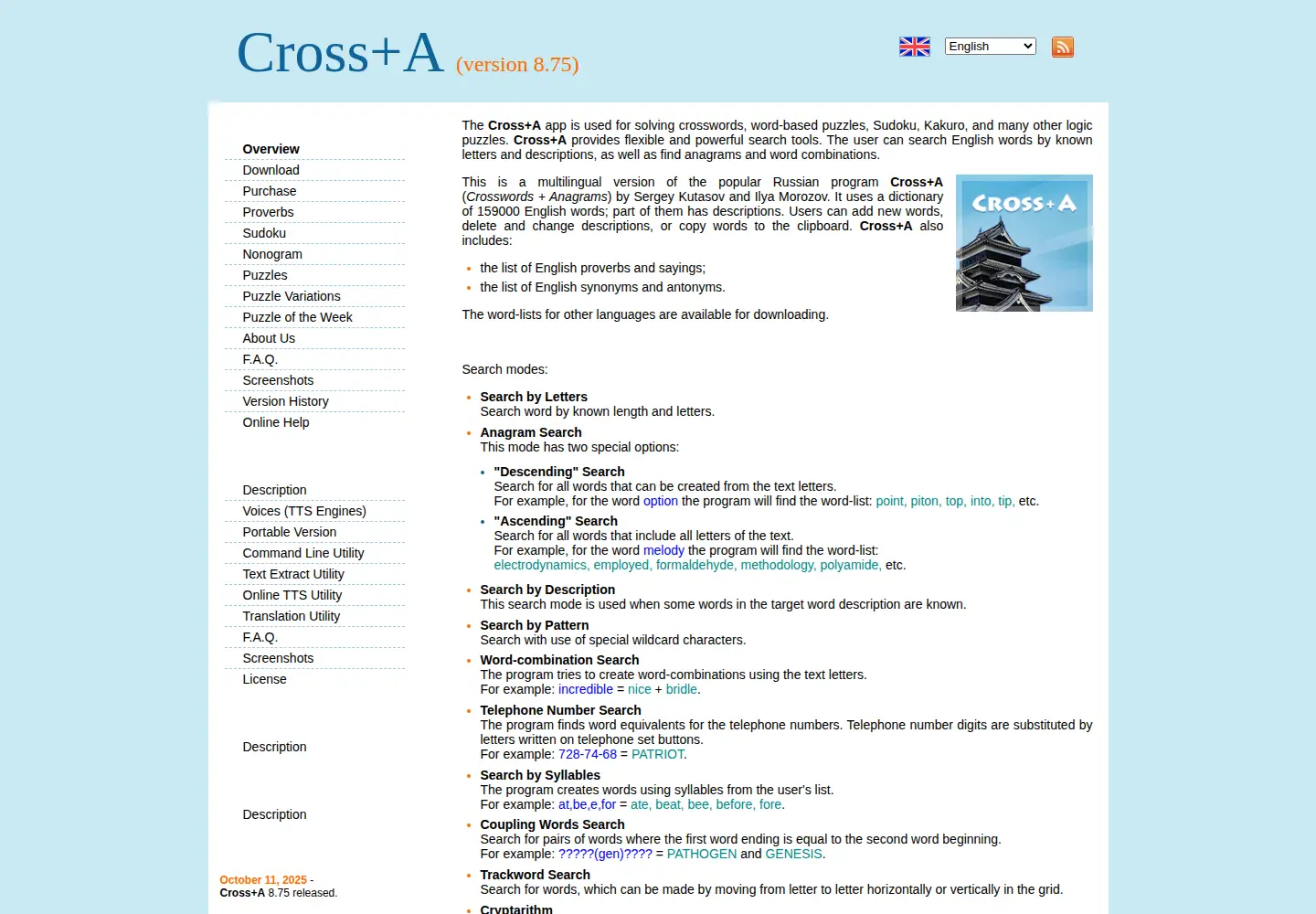 Screenshot of cross-plus-a.com