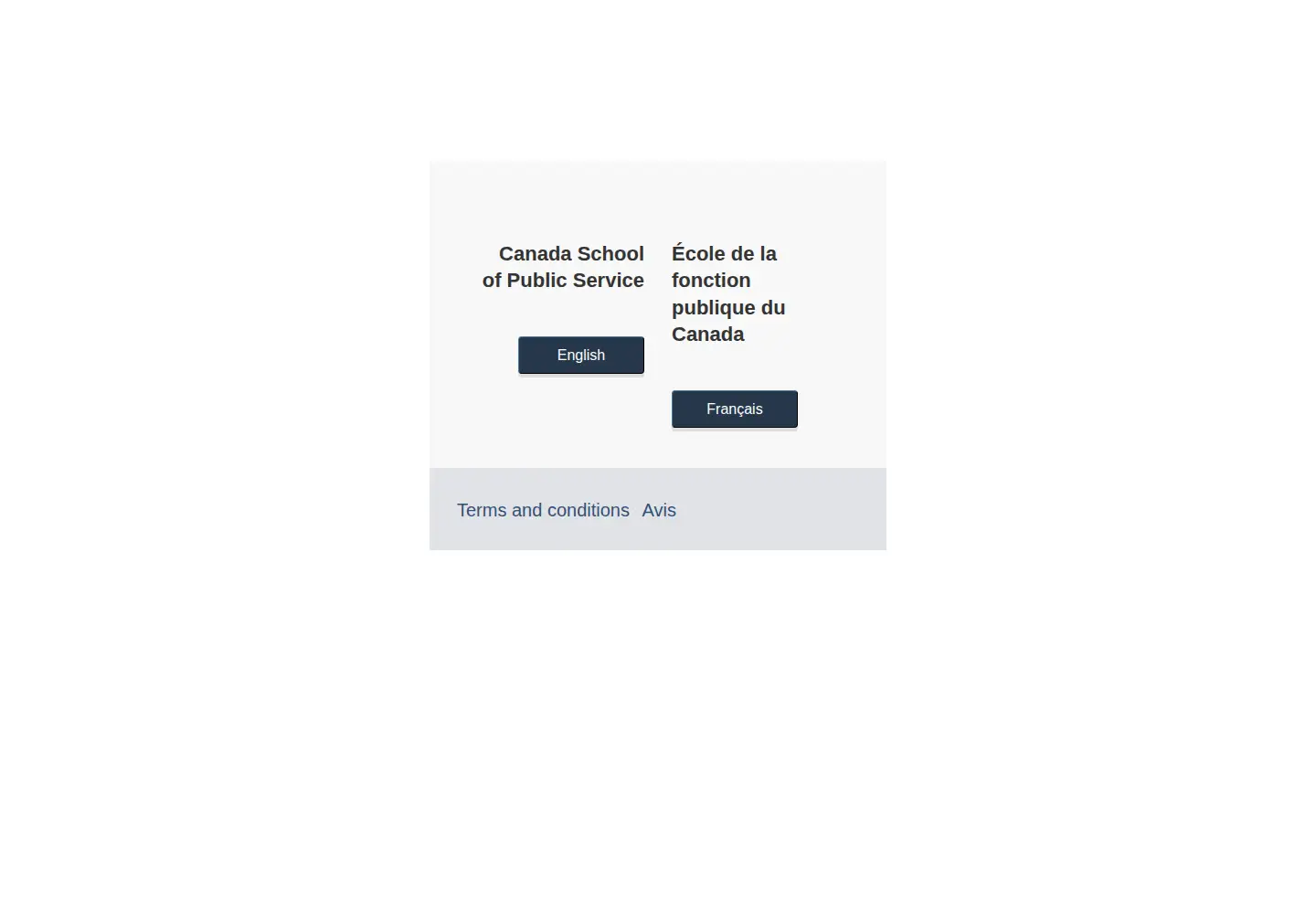 Captured homepage of csps-efpc.gc.ca in the current scan