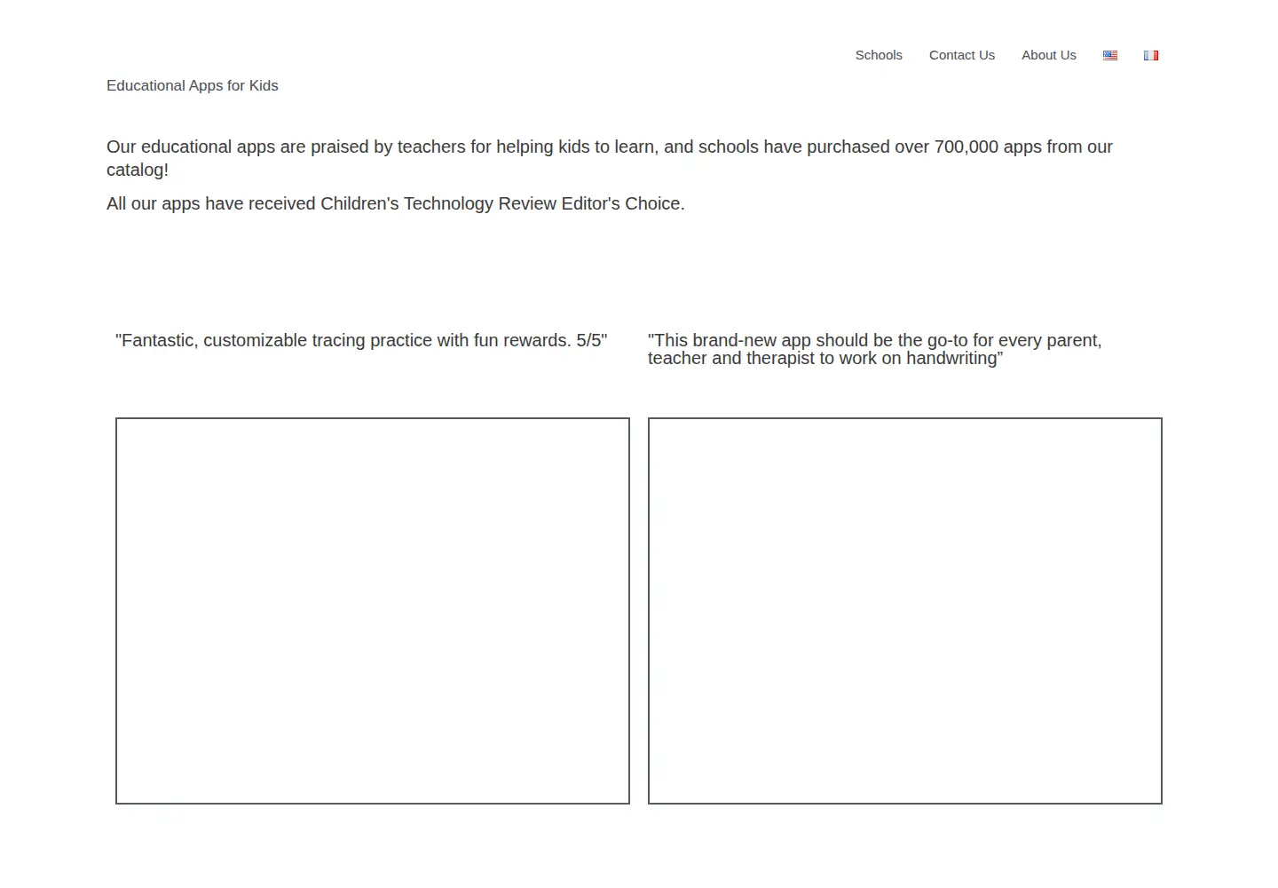 Screenshot of lescapadou.com