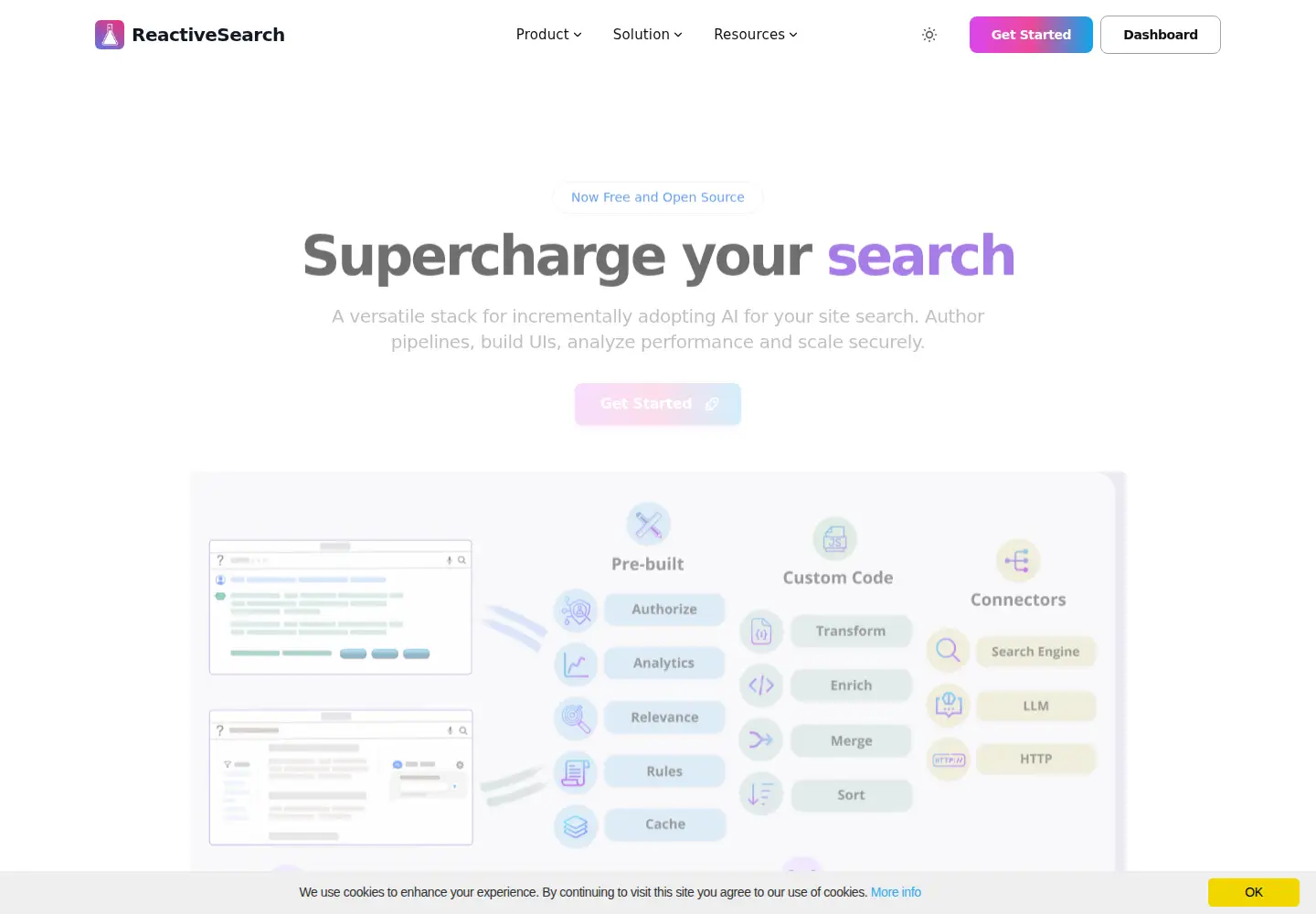 Screenshot of appbase.io
