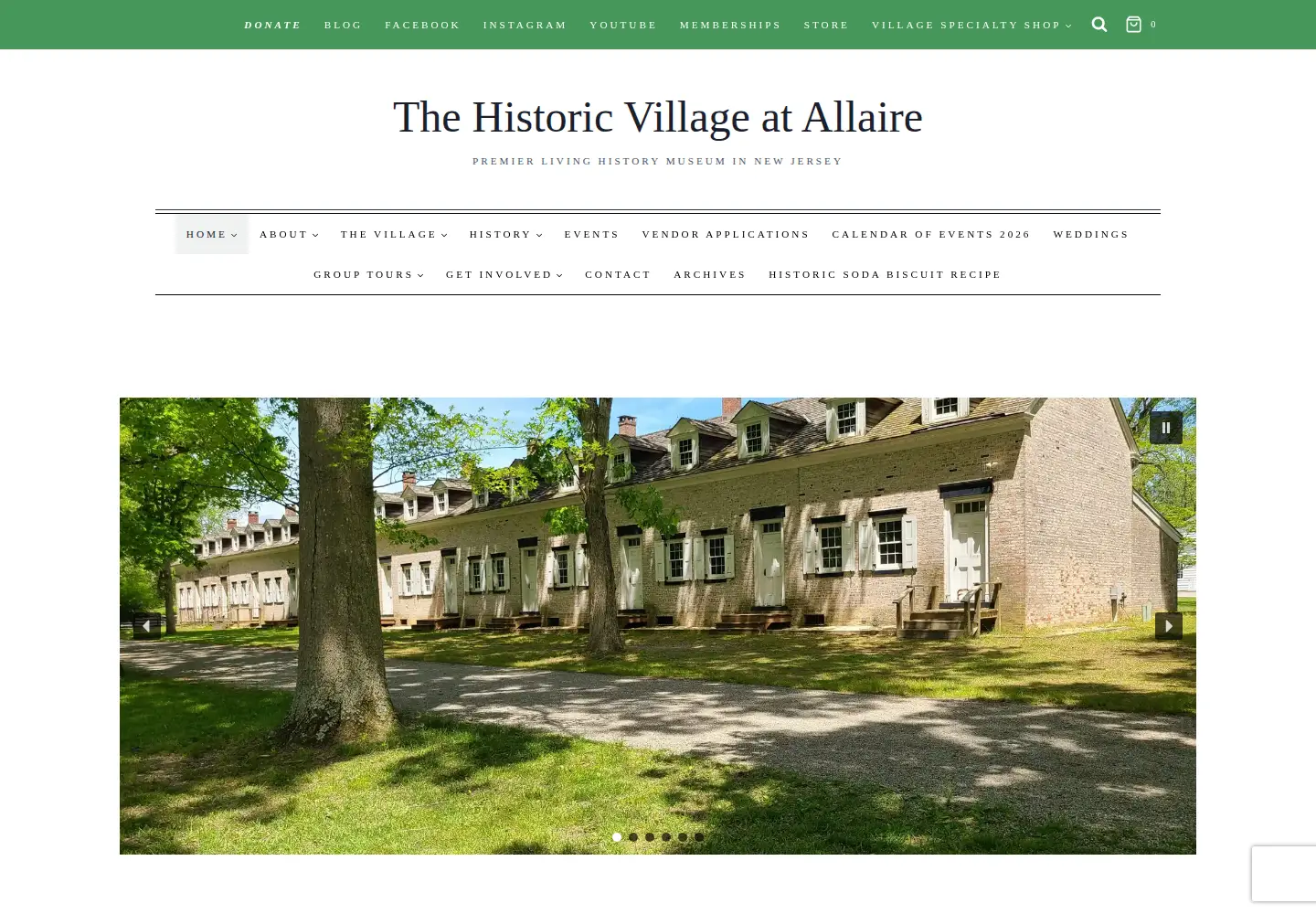 Screenshot of allairevillage.org