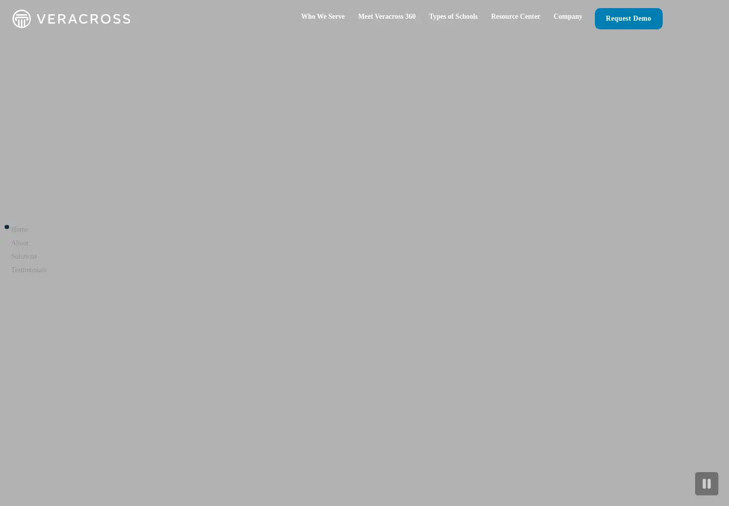 Screenshot of veracross.com