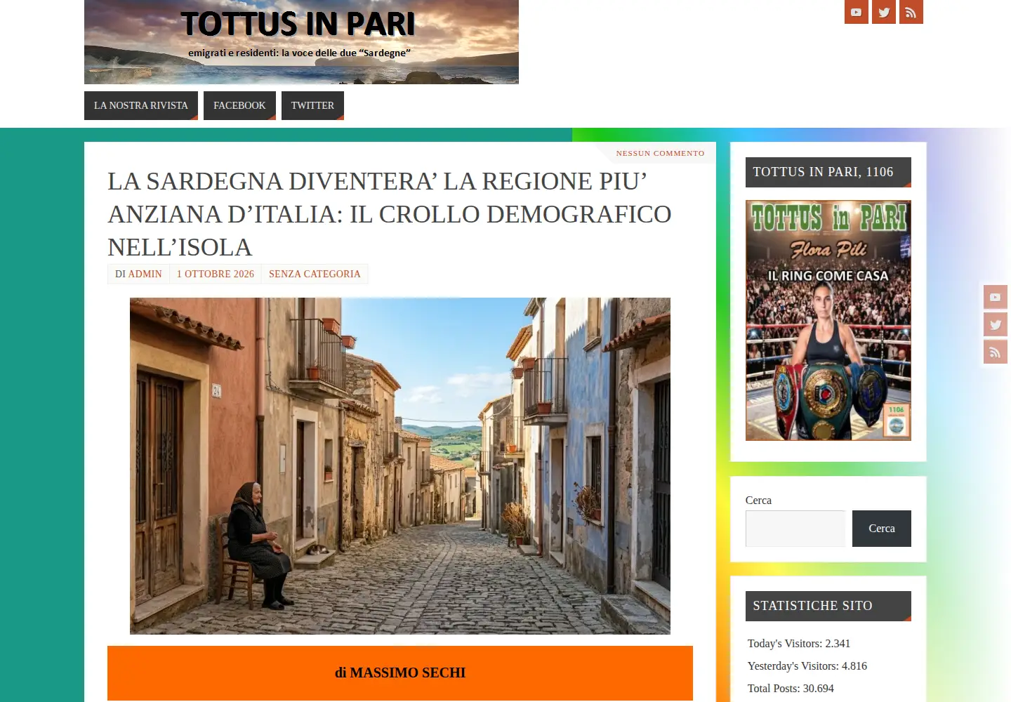 Screenshot of tottusinpari.it