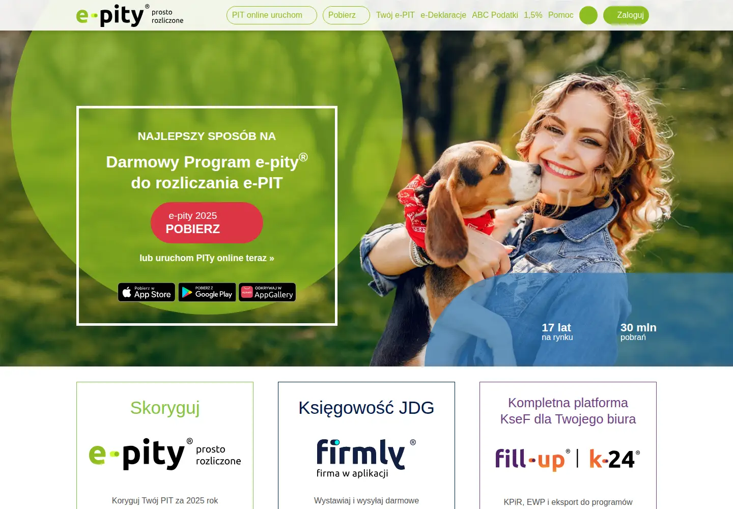 Screenshot of e-pity.pl