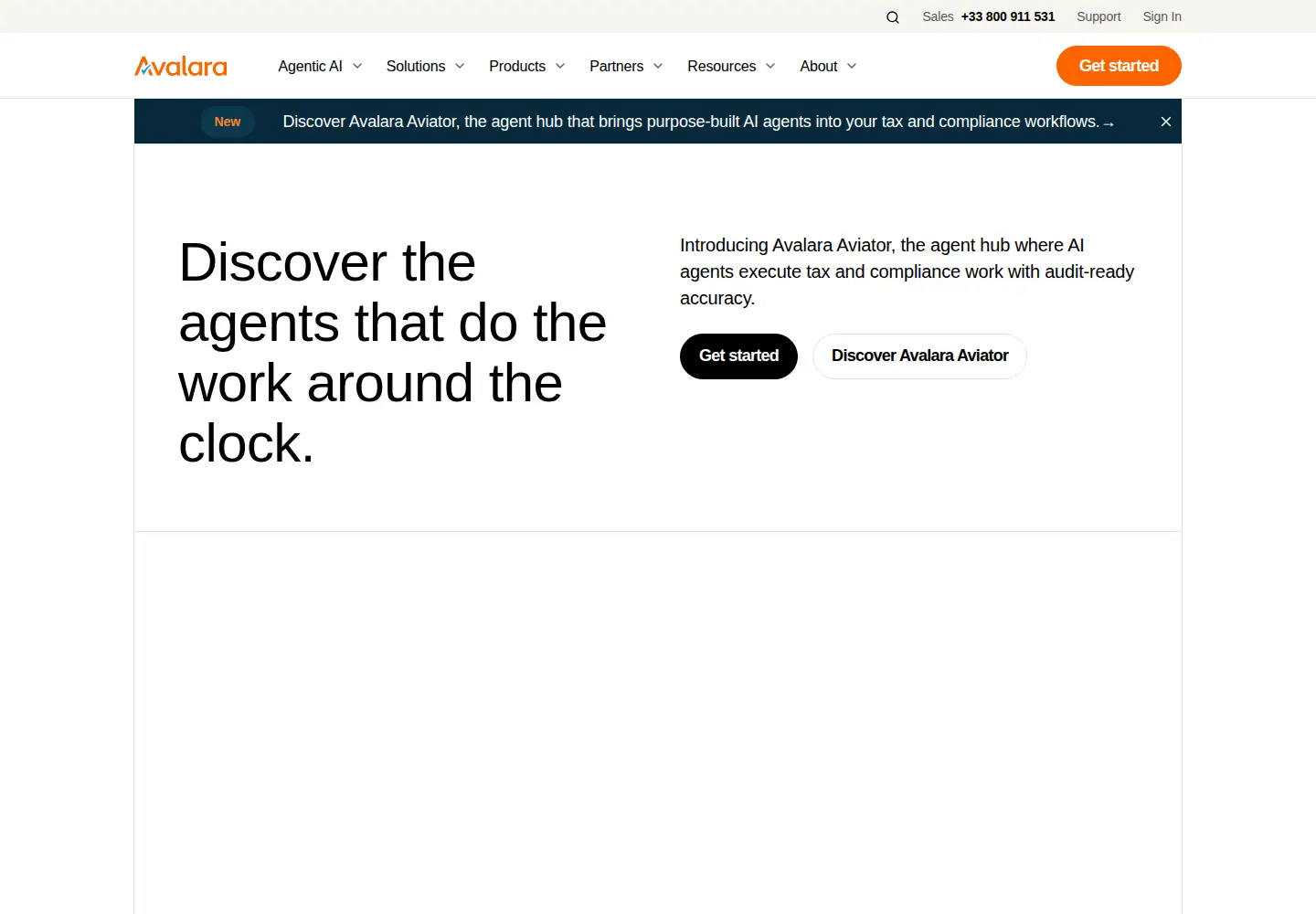 Screenshot of avalara.com