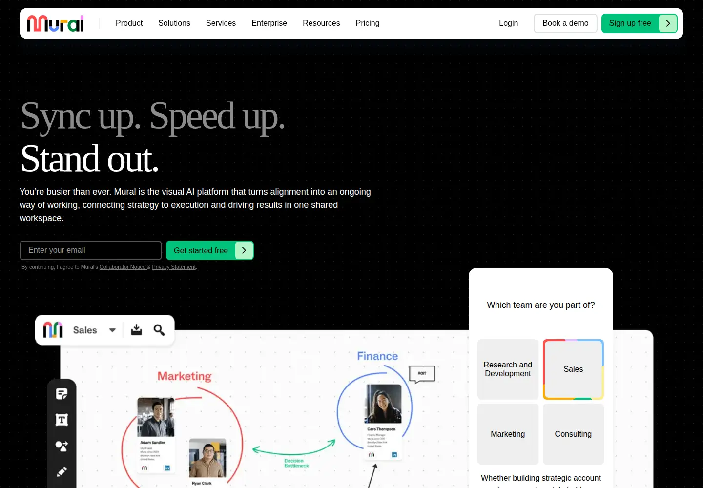 Screenshot of mural.co
