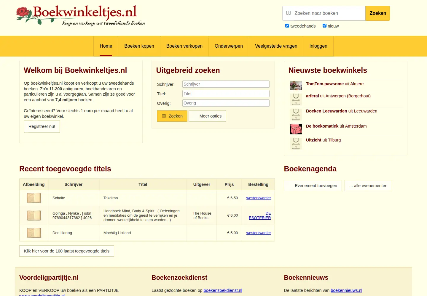 Screenshot of boekwinkeltjes.nl