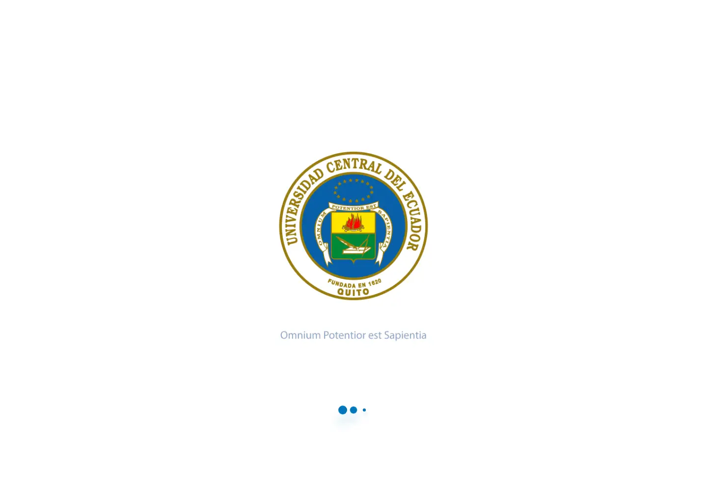 Screenshot of uce.edu.ec