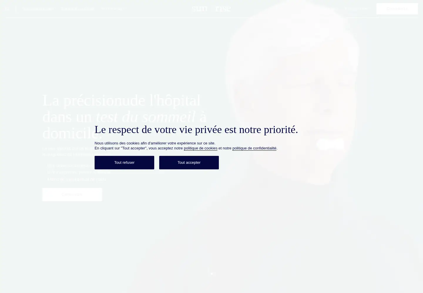 Screenshot of hellosunrise.com
