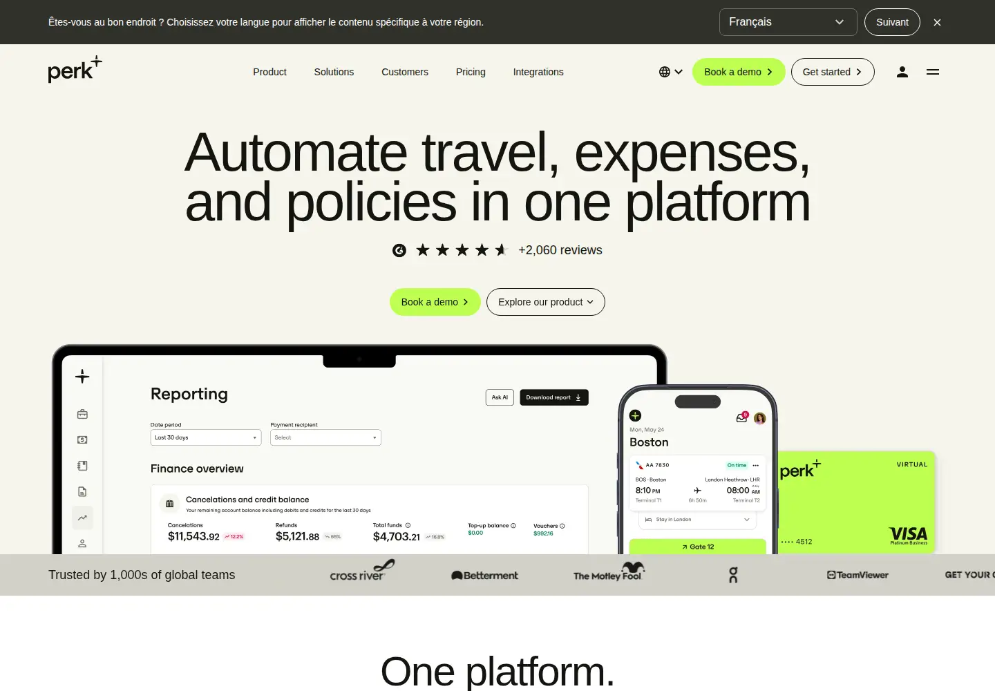Screenshot of perk.com