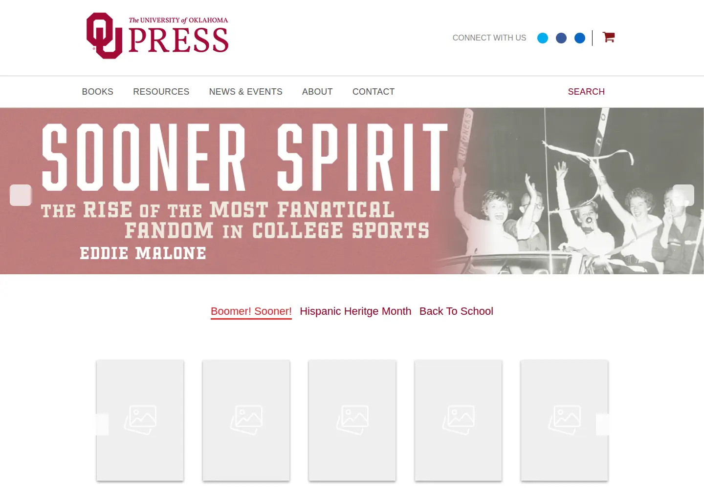 Screenshot of oupress.com