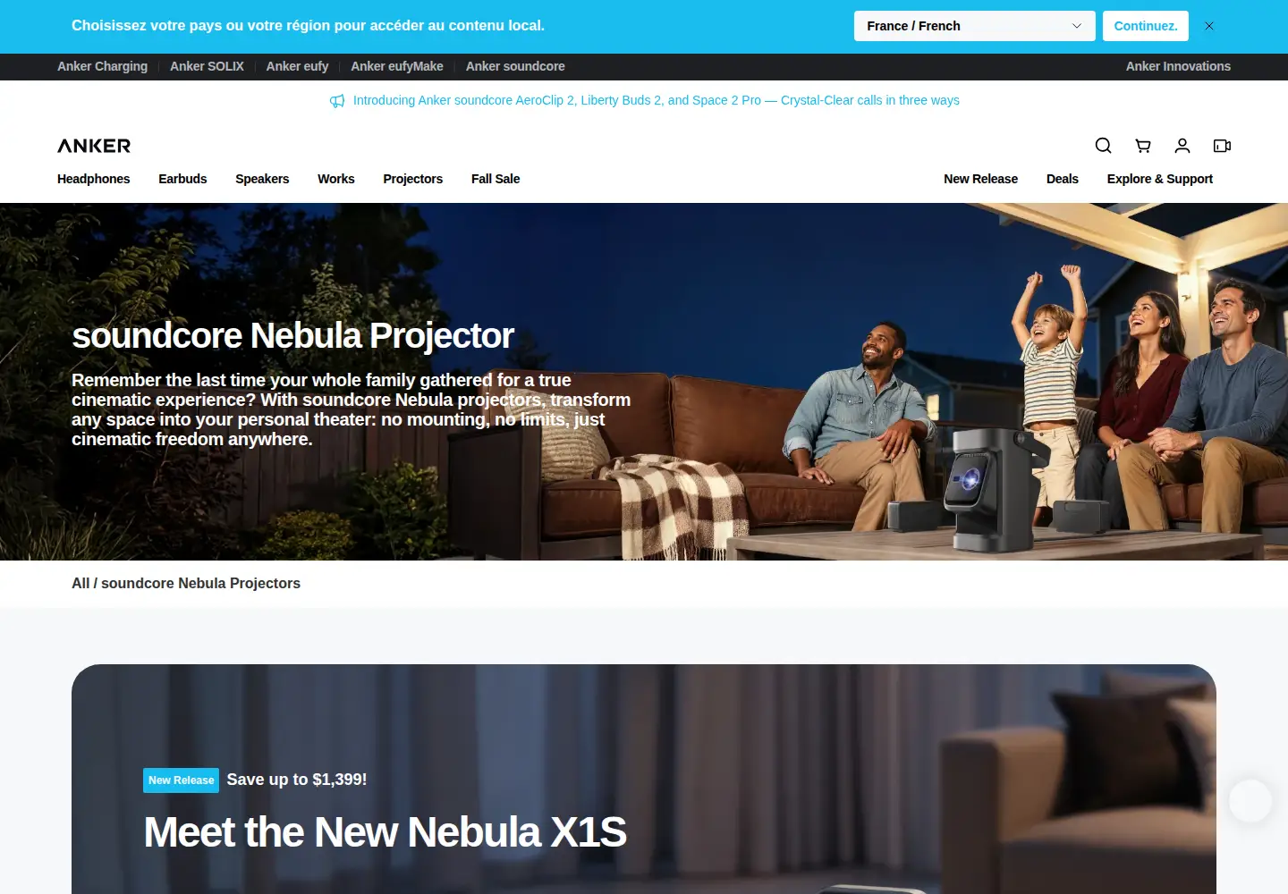 Screenshot of seenebula.com