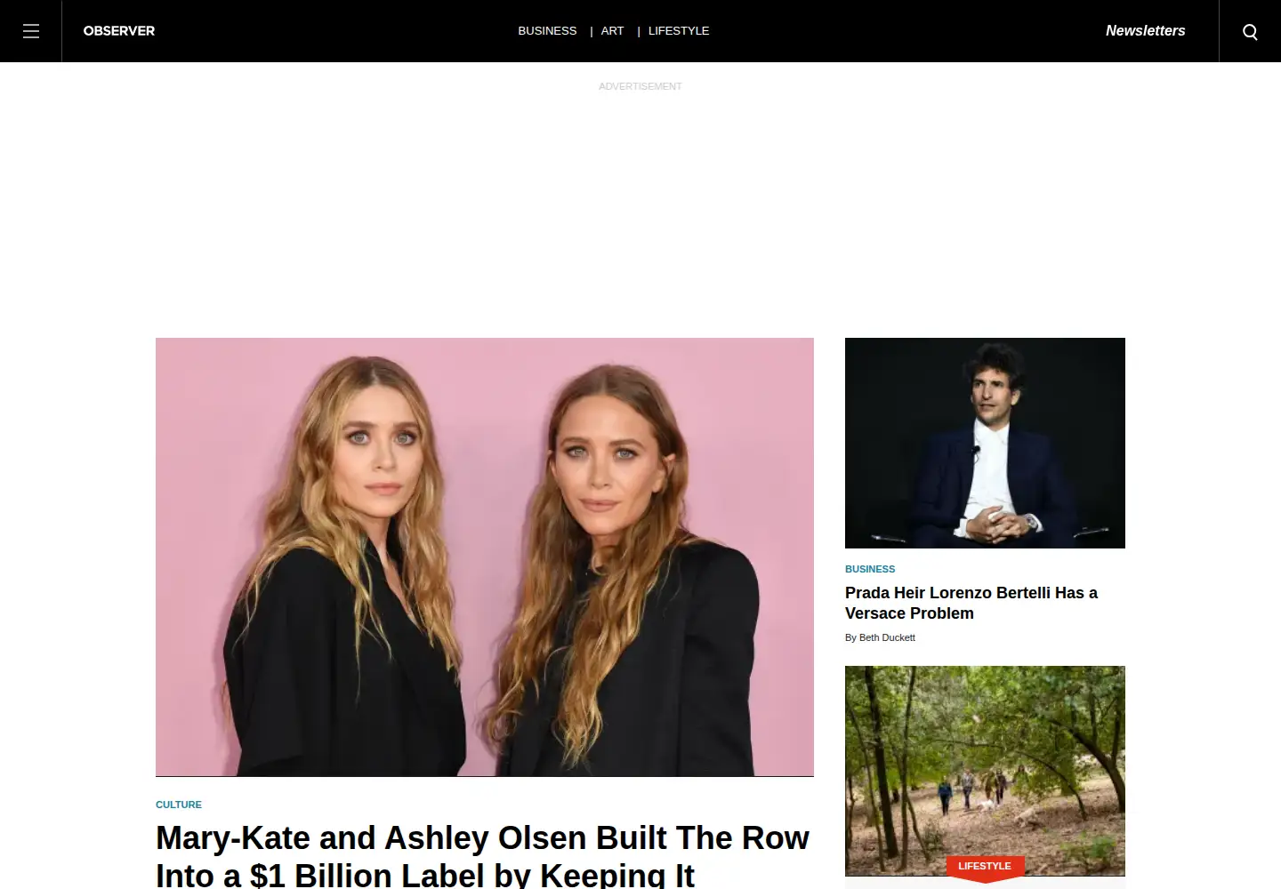 Screenshot of observer.com