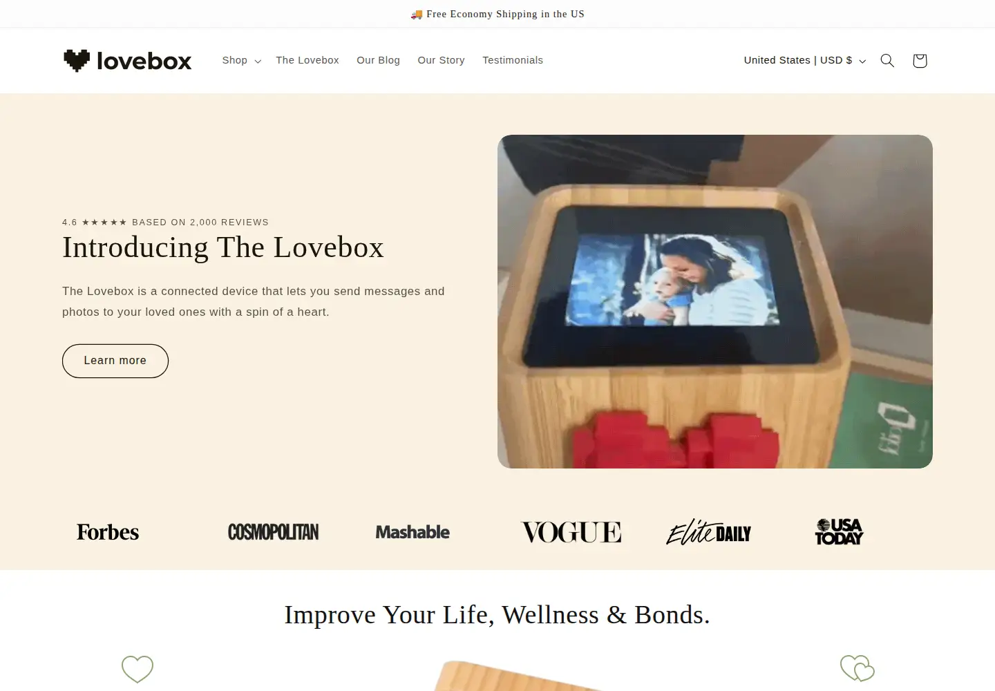 Screenshot of lovebox.love