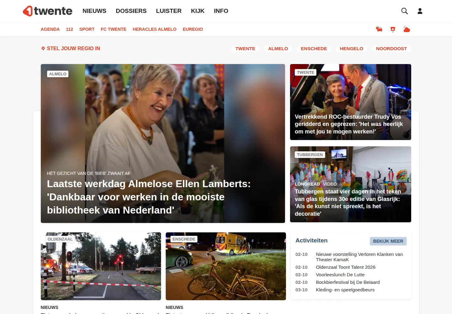 Screenshot of 1twente.nl