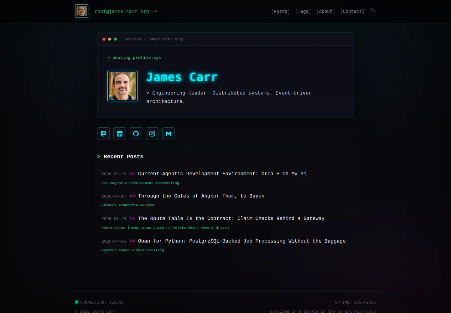 Screenshot of james-carr.org