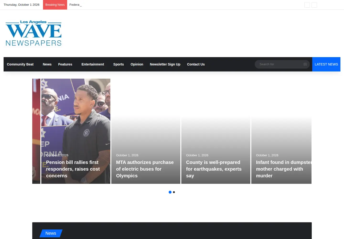 Screenshot of wavepublication.com