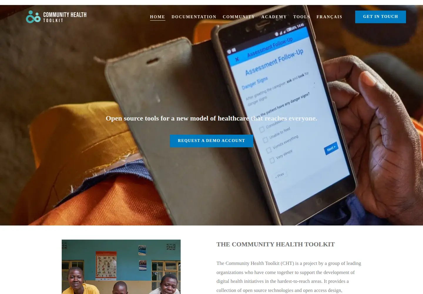Screenshot of communityhealthtoolkit.org