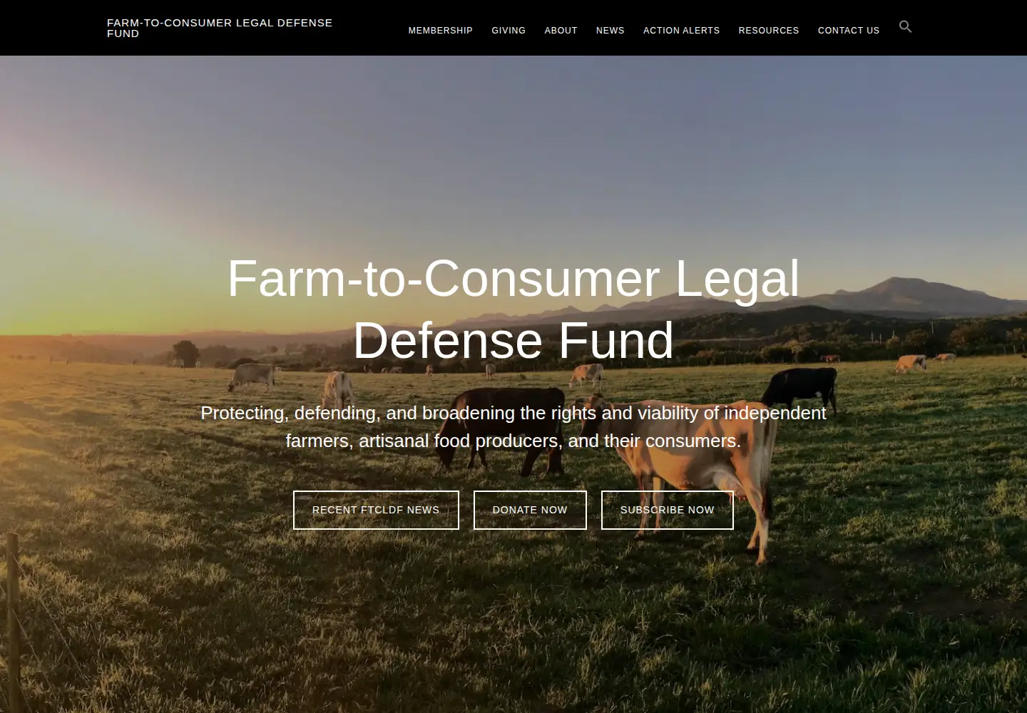 Screenshot of farmtoconsumer.org