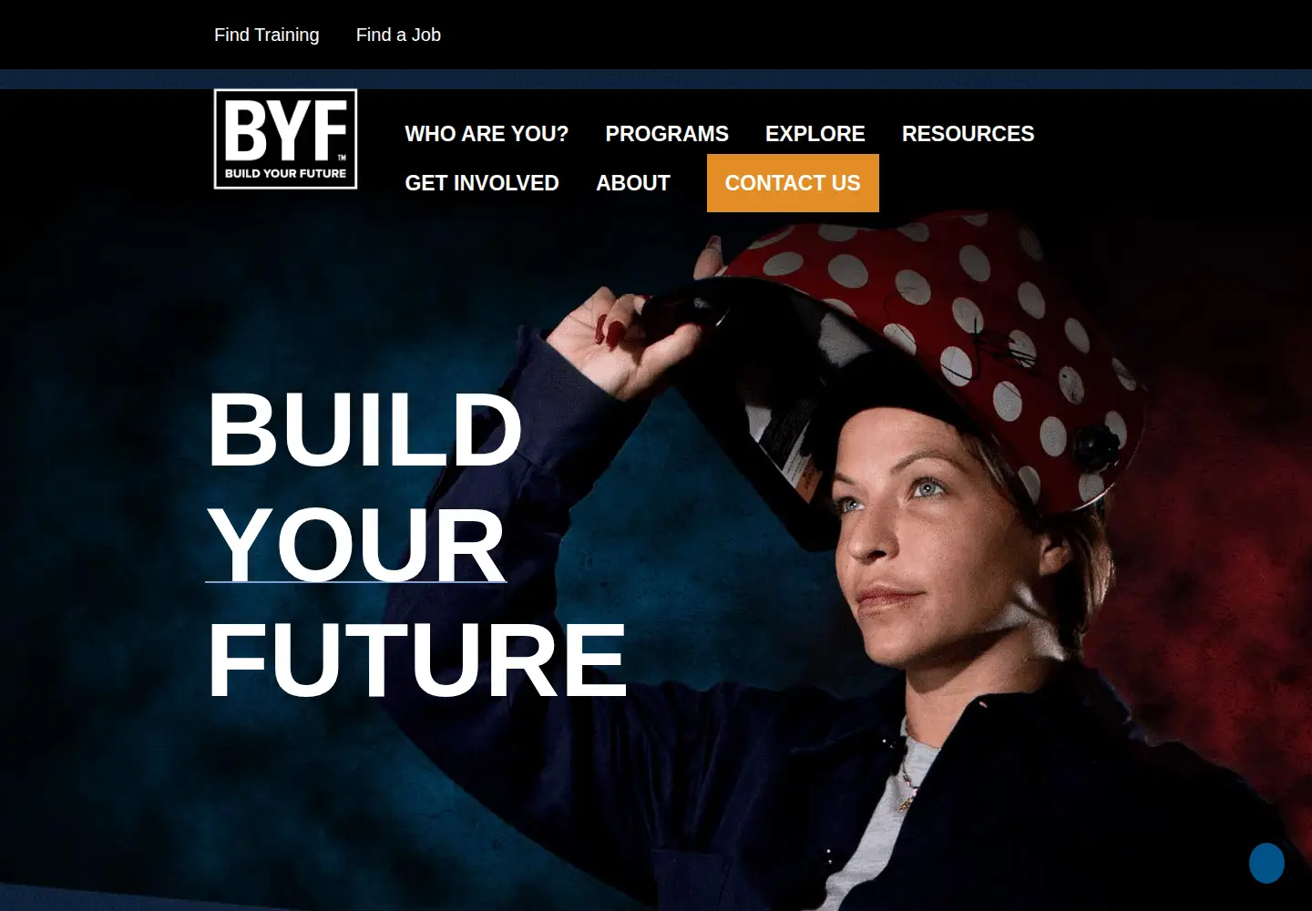 Screenshot of byf.org