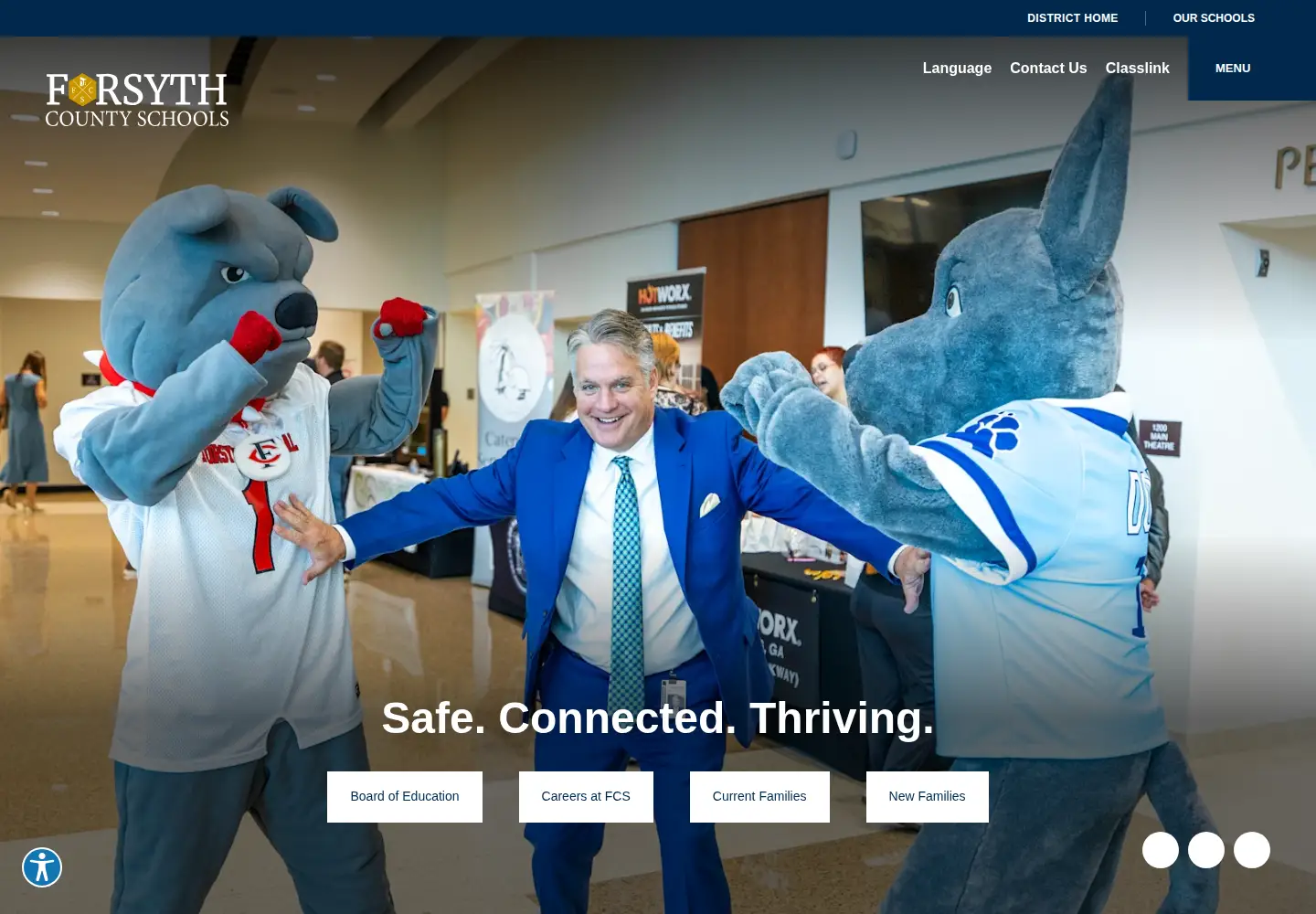 Screenshot of forsyth.k12.ga.us