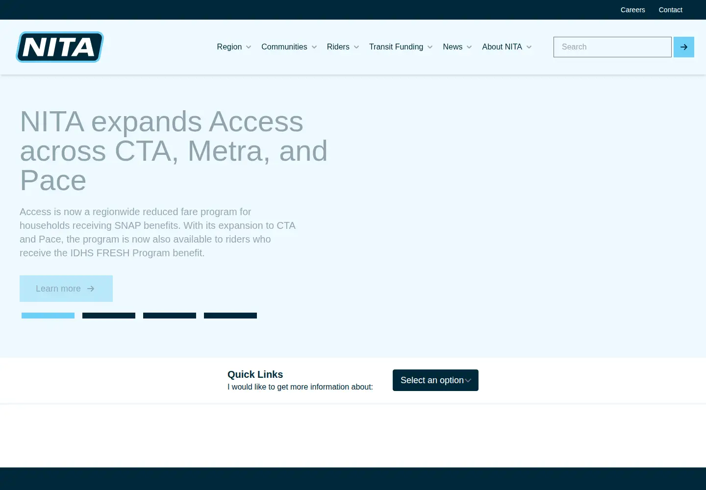 Screenshot of rtachicago.org