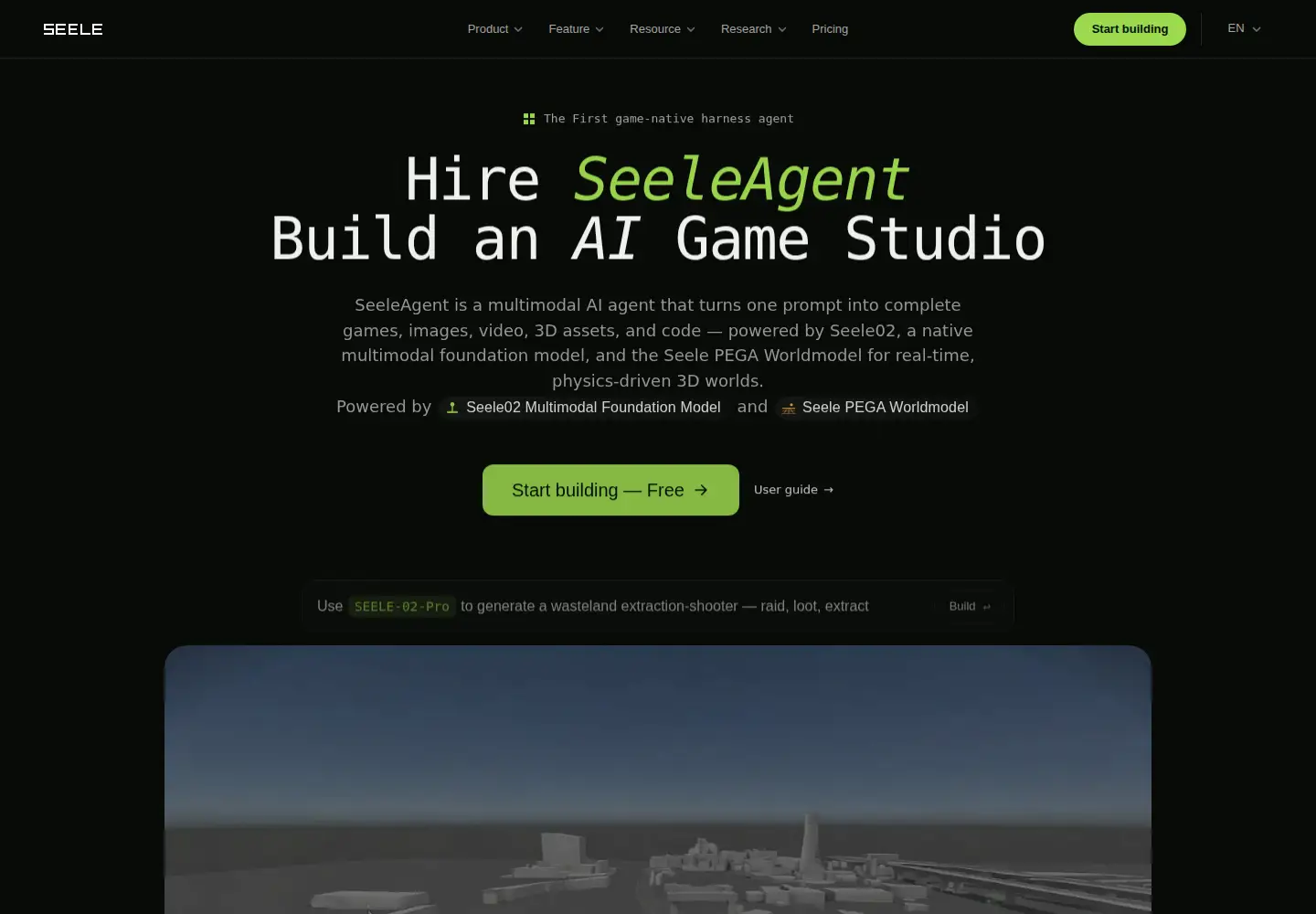 Screenshot of seeles.ai