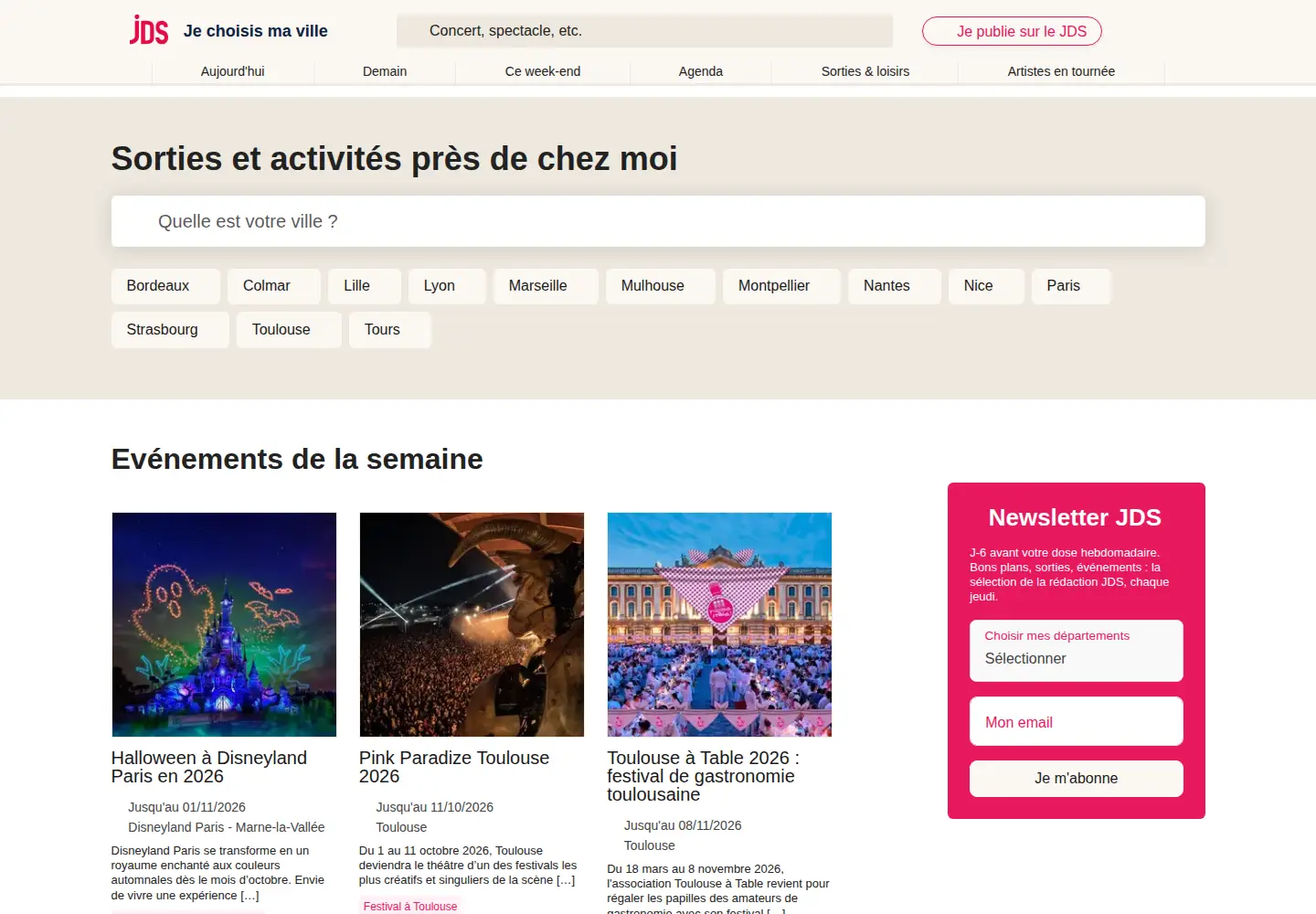 Screenshot of jds.fr