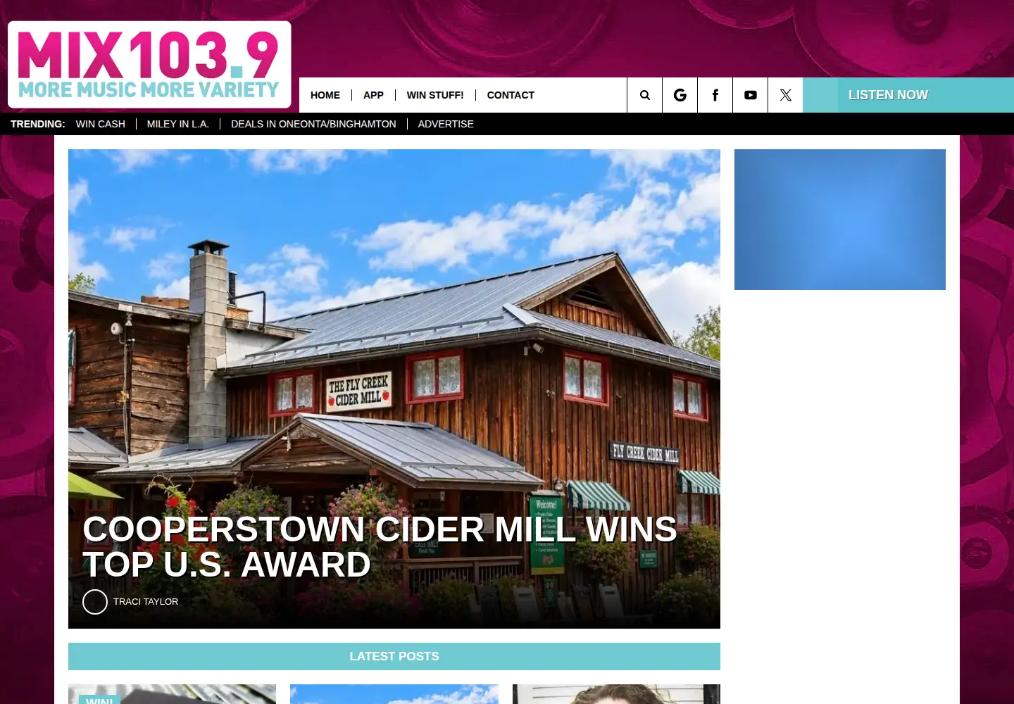 Screenshot of wsrkfm.com