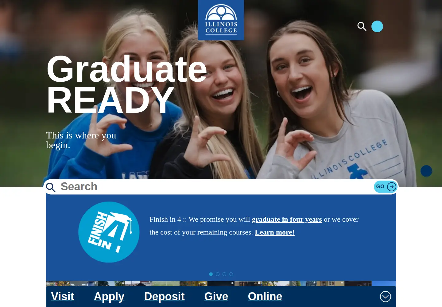 Screenshot of ic.edu