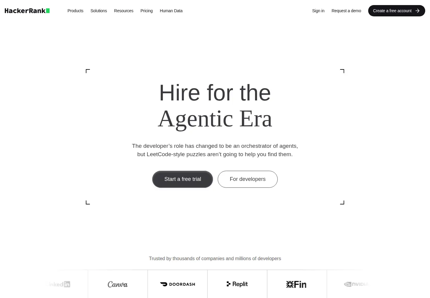 Screenshot of hackerrank.com