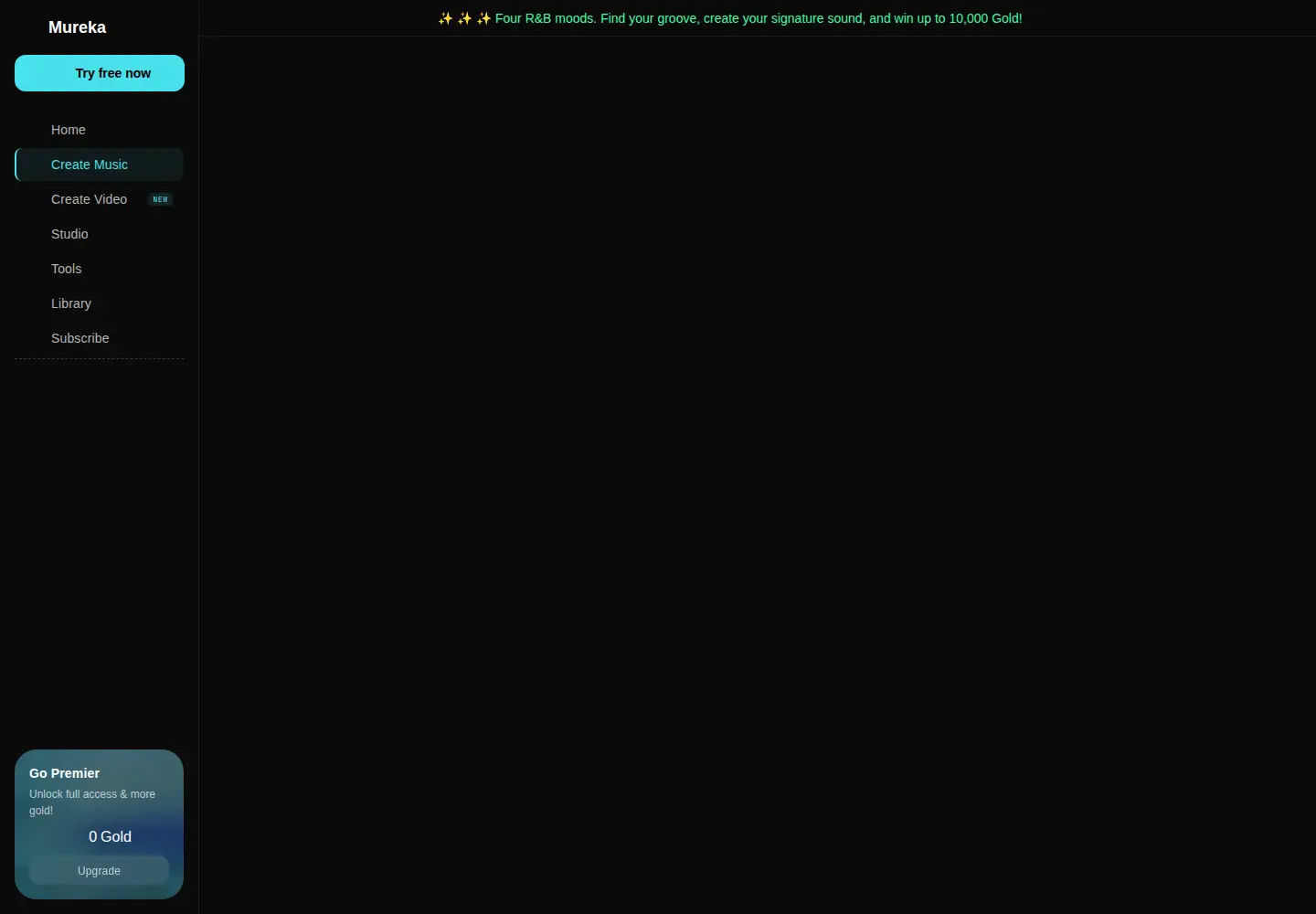 Screenshot of mureka.ai