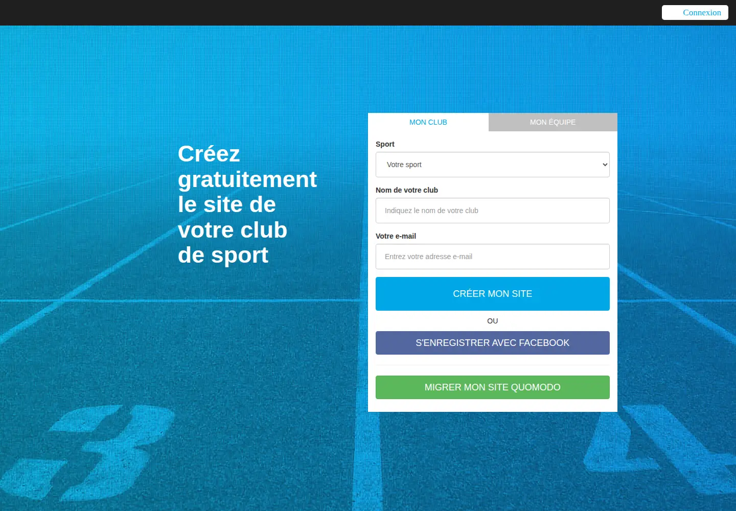 Screenshot of clubeo.com