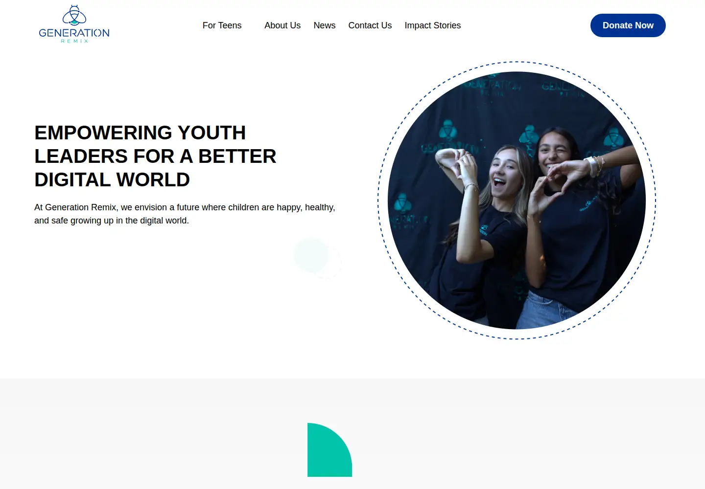 Screenshot of generationremix.org