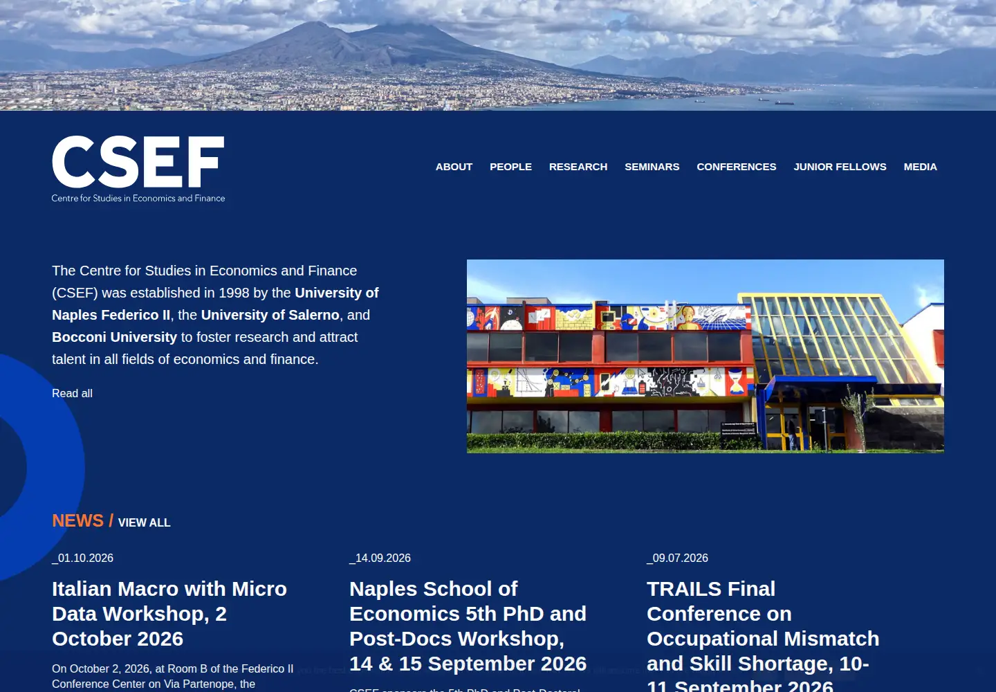 Screenshot of csef.it