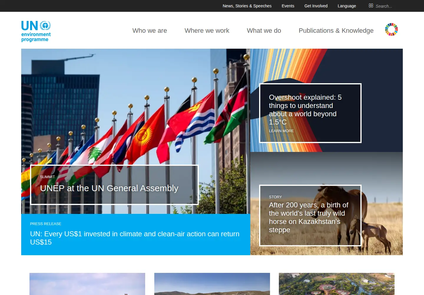 Screenshot of unenvironment.org