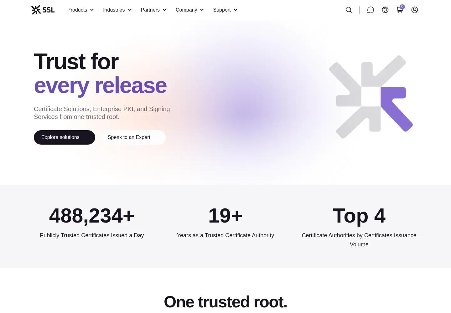 Screenshot of ssl.com