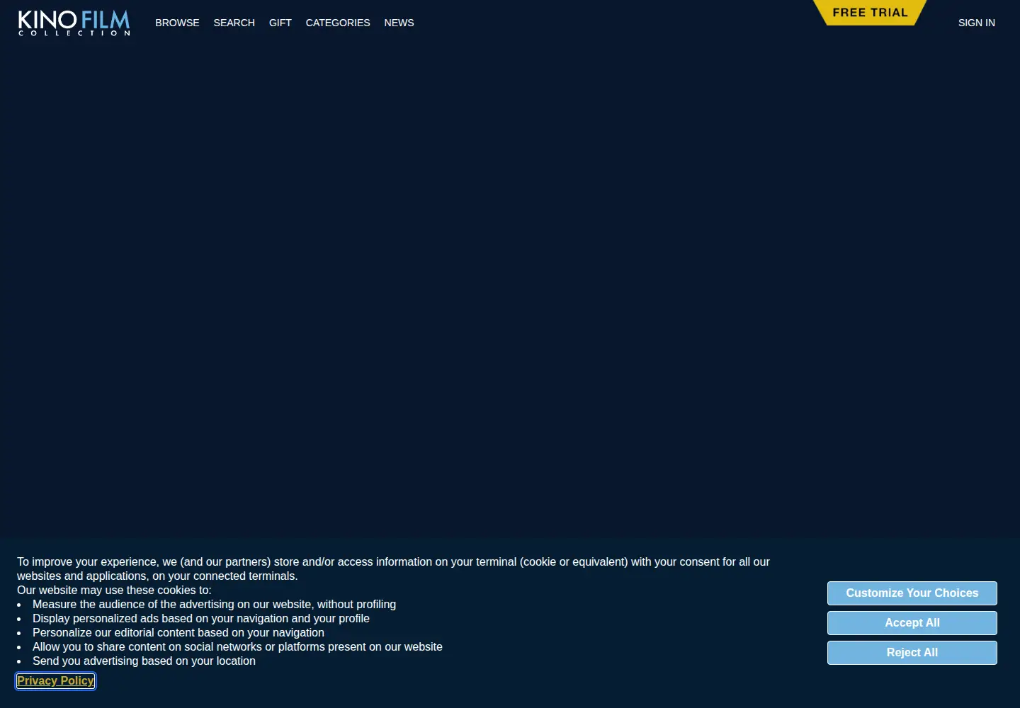 Screenshot of kinonow.com