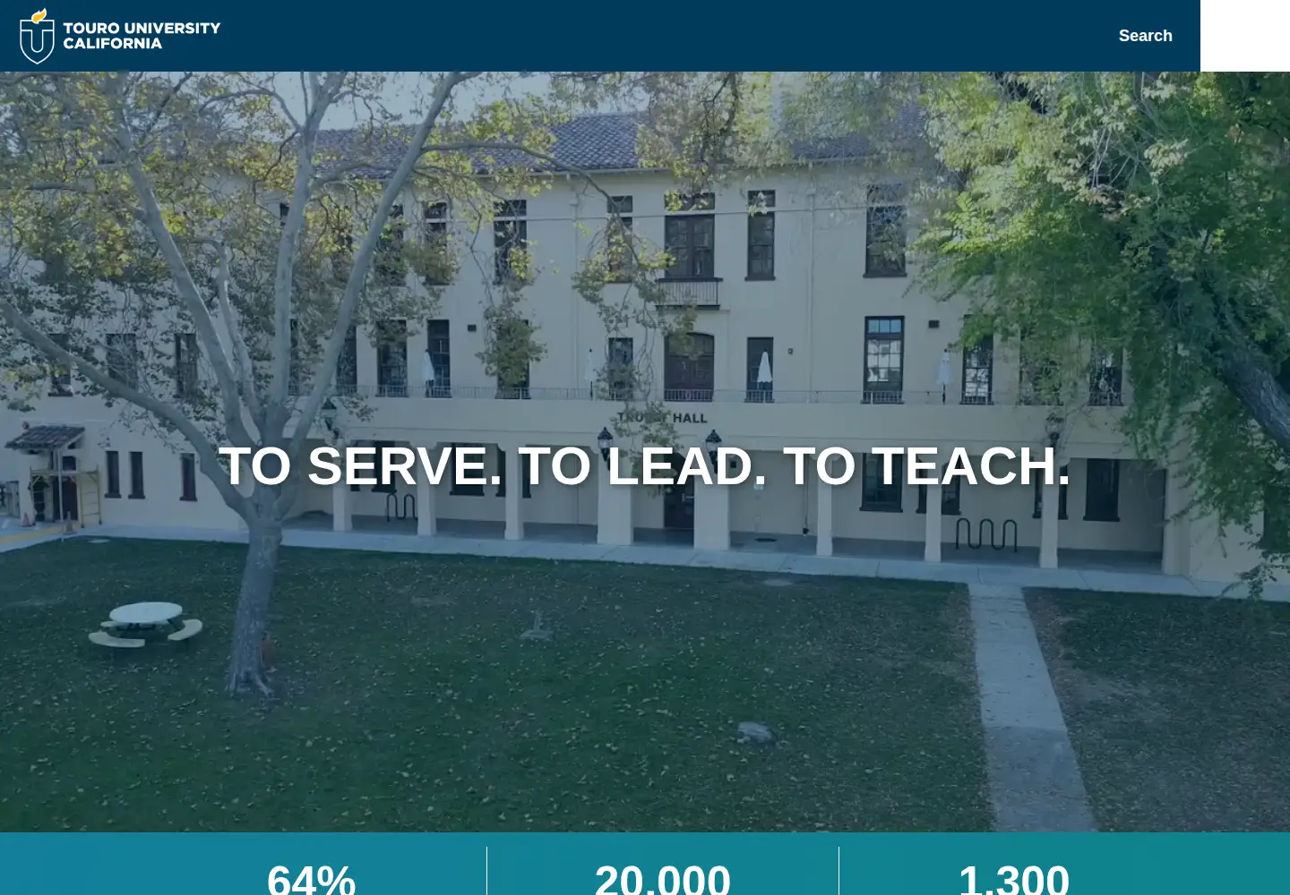Screenshot of tu.edu