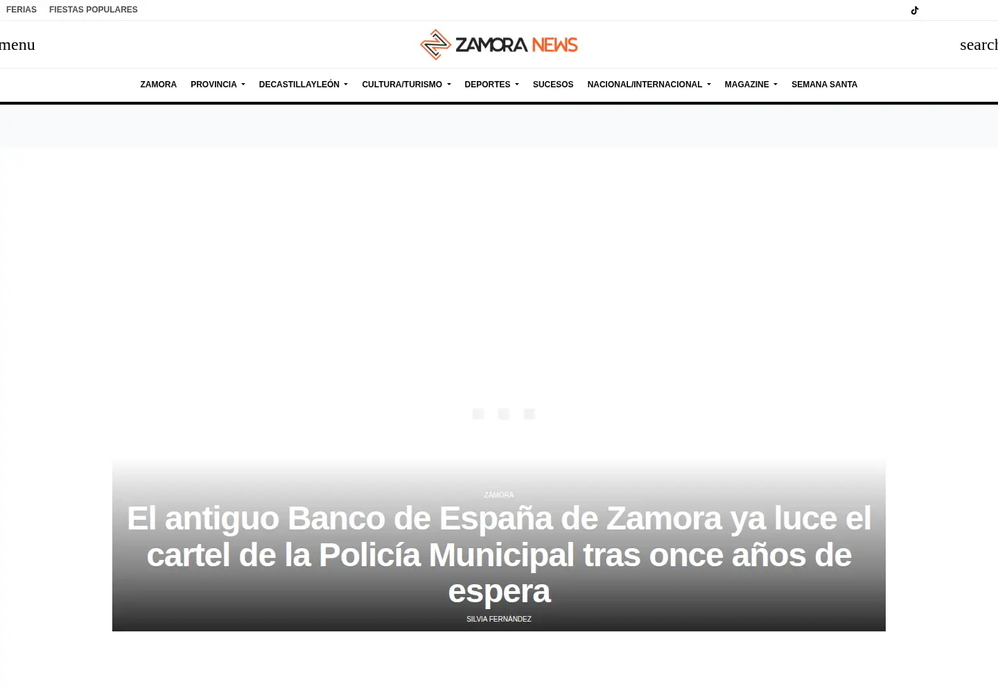 Screenshot of zamoranews.com