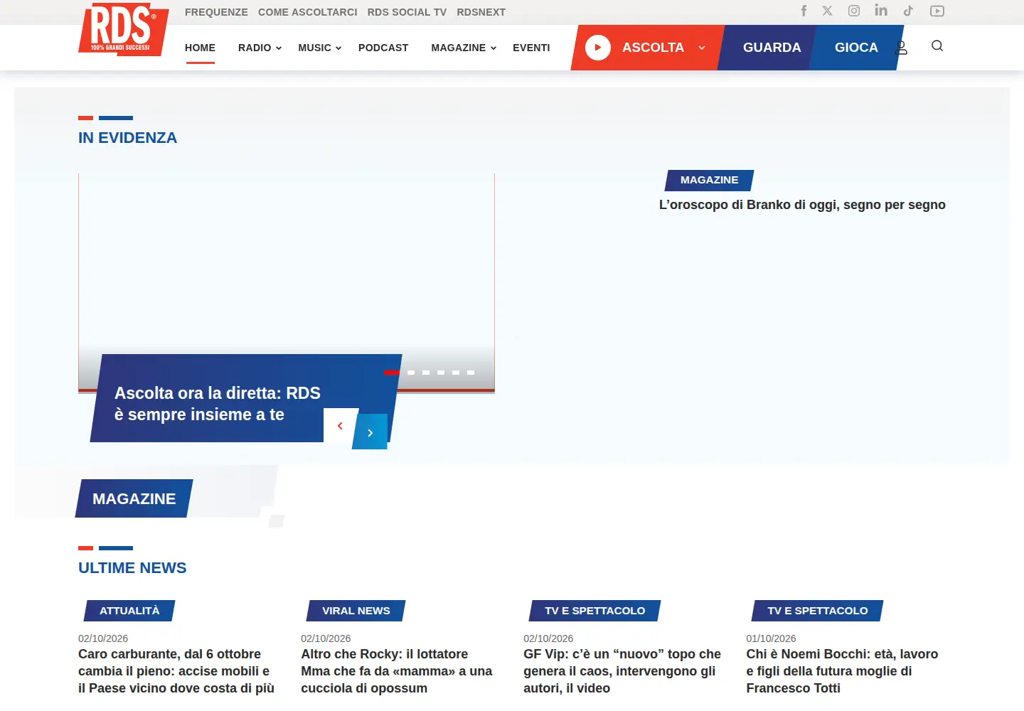 Screenshot of rds.it
