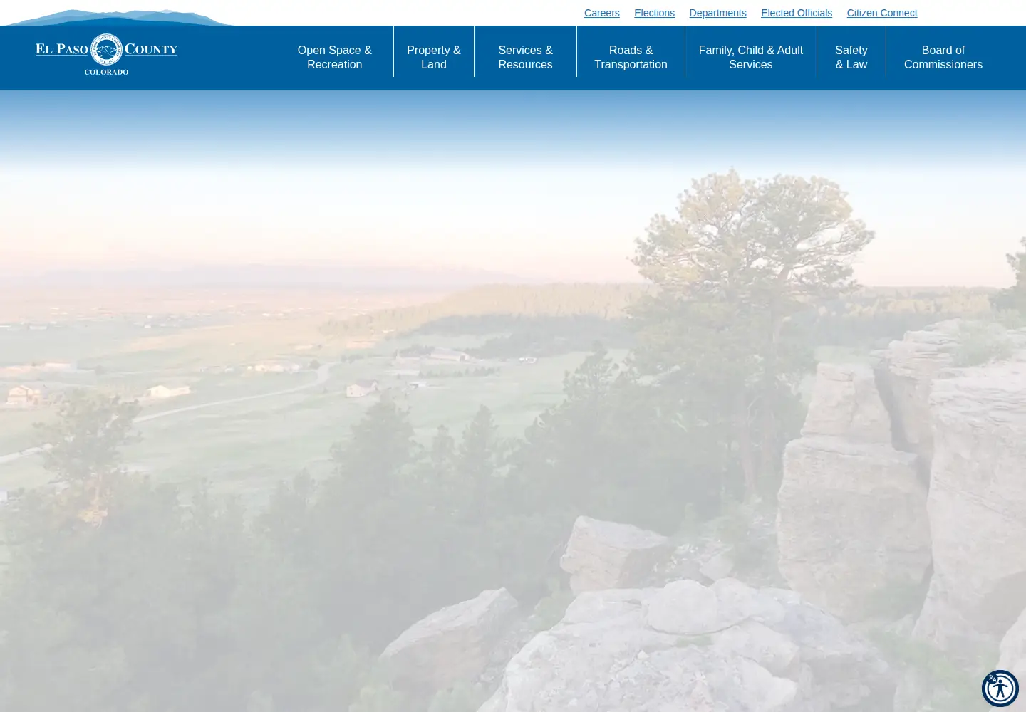 Screenshot of elpasoco.com