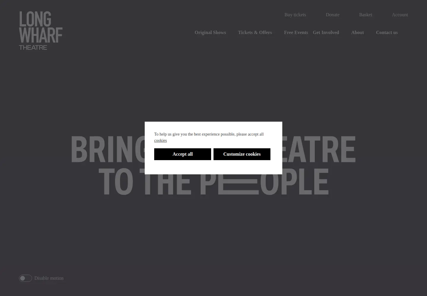 Screenshot of longwharf.org
