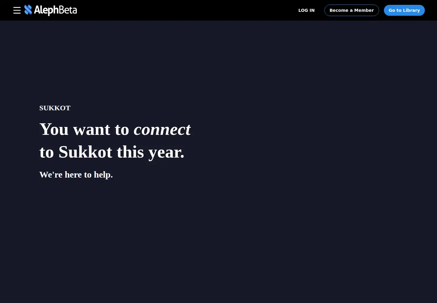 Screenshot of alephbeta.org