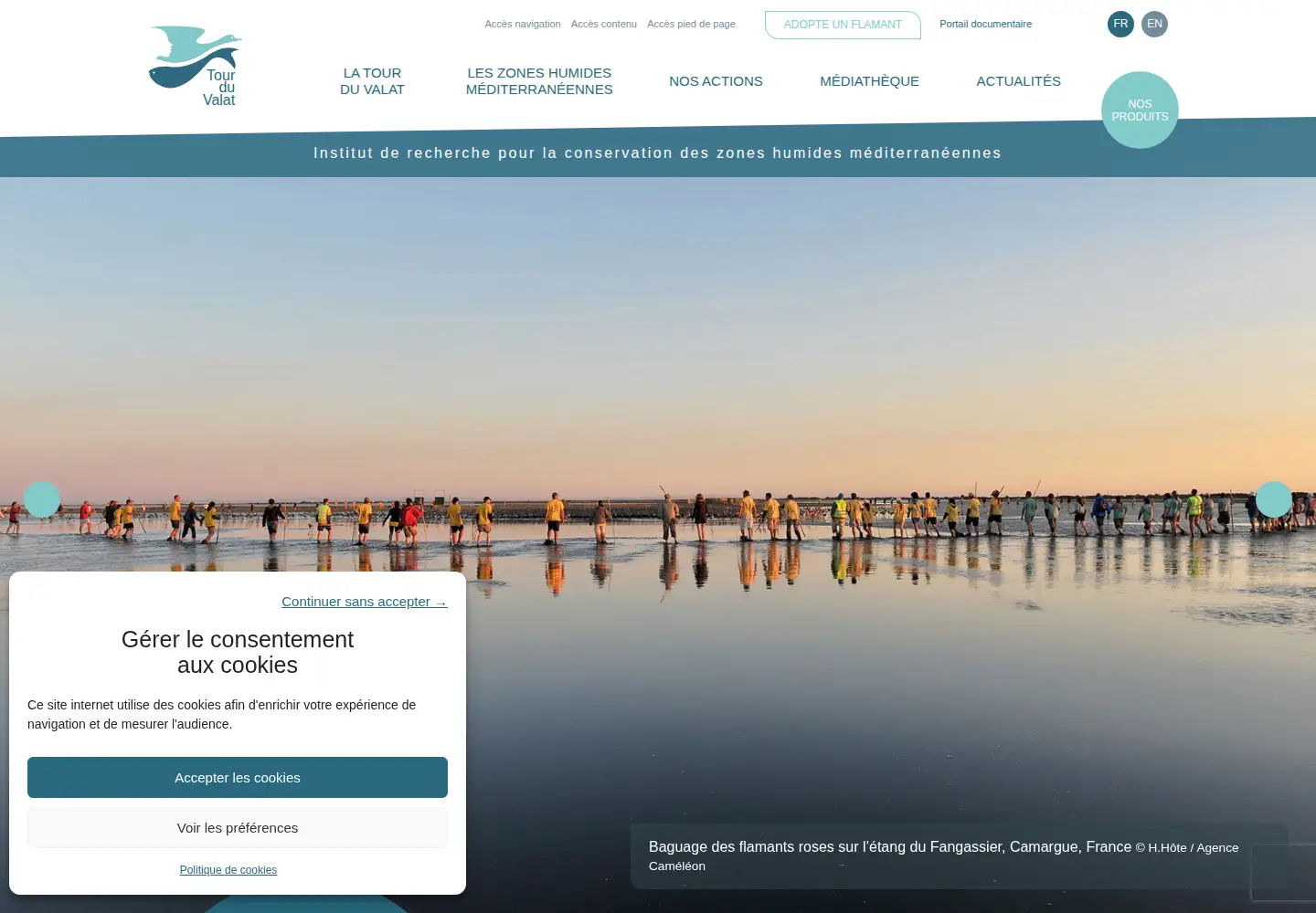 Screenshot of tourduvalat.org