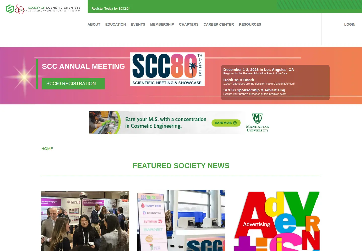 Screenshot of scconline.org